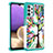 Custodia Silicone e Plastica Opaca Cover Fronte e Retro 360 Gradi JX1 per Samsung Galaxy A32 5G
