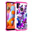 Custodia Silicone e Plastica Opaca Cover Fronte e Retro 360 Gradi JX1 per Samsung Galaxy M11