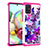 Custodia Silicone e Plastica Opaca Cover Fronte e Retro 360 Gradi JX1 per Samsung Galaxy M40S Rosa Caldo