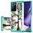 Custodia Silicone e Plastica Opaca Cover Fronte e Retro 360 Gradi JX1 per Samsung Galaxy Note 20 Ultra 5G