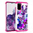 Custodia Silicone e Plastica Opaca Cover Fronte e Retro 360 Gradi JX1 per Samsung Galaxy S20 Plus 5G Rosa Caldo