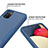 Custodia Silicone e Plastica Opaca Cover Fronte e Retro 360 Gradi MQ1 per Samsung Galaxy M02s
