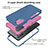 Custodia Silicone e Plastica Opaca Cover Fronte e Retro 360 Gradi MQ1 per Samsung Galaxy M32 5G