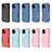 Custodia Silicone e Plastica Opaca Cover Fronte e Retro 360 Gradi per Apple iPhone 13