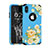 Custodia Silicone e Plastica Opaca Cover Fronte e Retro 360 Gradi per Apple iPhone X Blu