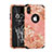 Custodia Silicone e Plastica Opaca Cover Fronte e Retro 360 Gradi per Apple iPhone X Rosa