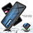 Custodia Silicone e Plastica Opaca Cover Fronte e Retro 360 Gradi per Motorola Moto Edge 20 Pro 5G