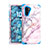 Custodia Silicone e Plastica Opaca Cover Fronte e Retro 360 Gradi per Samsung Galaxy Note 10