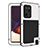 Custodia Silicone e Plastica Opaca Cover Fronte e Retro 360 Gradi per Samsung Galaxy Note 20 Ultra 5G