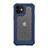 Custodia Silicone e Plastica Opaca Cover Fronte e Retro 360 Gradi R02 per Apple iPhone 12