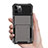 Custodia Silicone e Plastica Opaca Cover Fronte e Retro 360 Gradi R03 per Apple iPhone 12 Pro Max