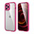 Custodia Silicone e Plastica Opaca Cover Fronte e Retro 360 Gradi R05 per Apple iPhone 12 Pro Max