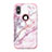 Custodia Silicone e Plastica Opaca Cover Fronte e Retro 360 Gradi U01 per Apple iPhone Xs Max Oro Rosa