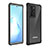 Custodia Silicone e Plastica Opaca Cover Fronte e Retro 360 Gradi U01 per Samsung Galaxy Note 20 Ultra 5G Nero