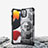 Custodia Silicone e Plastica Opaca Cover Fronte e Retro 360 Gradi U02 per Apple iPhone 13 Mini