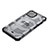 Custodia Silicone e Plastica Opaca Cover Fronte e Retro 360 Gradi U03 per Apple iPhone 13