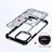 Custodia Silicone e Plastica Opaca Cover Fronte e Retro 360 Gradi U03 per Apple iPhone 14 Pro