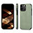 Custodia Silicone e Plastica Opaca Cover Fronte e Retro 360 Gradi U04 per Apple iPhone 14 Pro Max