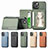 Custodia Silicone e Plastica Opaca Cover Fronte e Retro 360 Gradi U05 per Apple iPhone 13