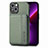 Custodia Silicone e Plastica Opaca Cover Fronte e Retro 360 Gradi U05 per Apple iPhone 13