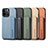 Custodia Silicone e Plastica Opaca Cover Fronte e Retro 360 Gradi U05 per Apple iPhone 13 Pro Max