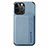 Custodia Silicone e Plastica Opaca Cover Fronte e Retro 360 Gradi U05 per Apple iPhone 13 Pro Max
