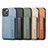 Custodia Silicone e Plastica Opaca Cover Fronte e Retro 360 Gradi U05 per Apple iPhone 14