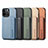 Custodia Silicone e Plastica Opaca Cover Fronte e Retro 360 Gradi U05 per Apple iPhone 14 Pro