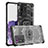 Custodia Silicone e Plastica Opaca Cover Fronte e Retro 360 Gradi WL1 per Samsung Galaxy S20 Ultra