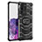 Custodia Silicone e Plastica Opaca Cover Fronte e Retro 360 Gradi WL2 per Samsung Galaxy S20 Ultra 5G Nero