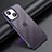 Custodia Silicone e Plastica Opaca Cover LD1 per Apple iPhone 13 Viola