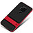Custodia Silicone e Plastica Opaca Cover M01 per Huawei Mate 20 Rosso