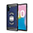 Custodia Silicone e Plastica Opaca Cover Magnetico per Samsung Galaxy Note 10 5G