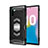 Custodia Silicone e Plastica Opaca Cover Magnetico per Samsung Galaxy Note 10 5G Nero
