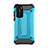Custodia Silicone e Plastica Opaca Cover N01 per Huawei P40 Cielo Blu
