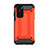 Custodia Silicone e Plastica Opaca Cover N01 per Huawei P40 Rosso