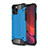 Custodia Silicone e Plastica Opaca Cover per Apple iPhone 12 Max Cielo Blu