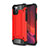 Custodia Silicone e Plastica Opaca Cover per Apple iPhone 12 Pro Max Rosso