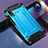 Custodia Silicone e Plastica Opaca Cover per Huawei Honor 9X Cielo Blu