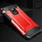 Custodia Silicone e Plastica Opaca Cover per Huawei Mate 20 Rosso