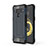 Custodia Silicone e Plastica Opaca Cover per LG V50 ThinQ 5G Blu