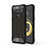 Custodia Silicone e Plastica Opaca Cover per LG V50 ThinQ 5G Nero