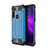 Custodia Silicone e Plastica Opaca Cover per Motorola Moto G8 Power Cielo Blu