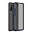 Custodia Silicone e Plastica Opaca Cover per OnePlus Nord Blu
