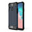 Custodia Silicone e Plastica Opaca Cover per Samsung Galaxy A20s Blu Notte
