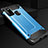 Custodia Silicone e Plastica Opaca Cover per Samsung Galaxy A21s Cielo Blu