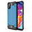 Custodia Silicone e Plastica Opaca Cover per Samsung Galaxy M40S Cielo Blu