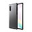 Custodia Silicone e Plastica Opaca Cover per Samsung Galaxy Note 10 5G Nero