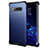 Custodia Silicone e Plastica Opaca Cover per Samsung Galaxy S10 Plus Blu