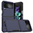 Custodia Silicone e Plastica Opaca Cover per Samsung Galaxy Z Flip4 5G